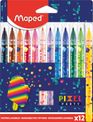 Maped Pixel Party - 12 Feutres en pochette carton