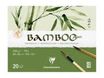 Clairefontaine Bamboo - Bloc encollé aquarelle - 20 feuilles - A5 - 250 gr