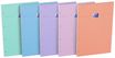 Oxford - Bloc notes perforé 21 x 31,5 cm - 160 pages - petits carreaux - disponible dans différentes couleurs Pastel