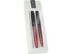Online Eleganza Funky - Parure de stylo plume et stylo à bille - rouge