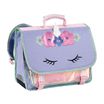 Cartable Licorne - 38 cm - 2 compartiments - lavande - Viquel