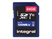 Integral - Carte mémoire flash - 64 Go 