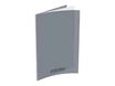 Conquérant Classique - Cahier polypro 24 x 32 cm - 48 pages - grands carreaux (Seyes) - gris