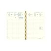 Recharge pour agenda SAD 13S 16 mois - 1 semaine sur 2 pages - 9 x 13 cm - Exacompta