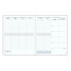 Recharge pour agenda SAS 22 NON-STOP - 1 semaine sur 2 pages - 18,5 x 22,5 cm - Exacompta