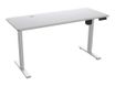 Cougar ROYAL MOSSA - Bureau gaming assis/debout - réglage électrique - L150 cm - blanc