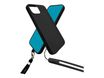JAYM POP - Coque de protection + tour de cou + dragonne pour Galaxy A14, A14 5G - noir 