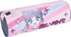 Trousse ronde Manga girl - 1 compartiment - Oberthur