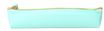 Trousse rectangulaire School Soft Touch - 1 compartiment - turquoise - Carpentras