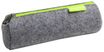 Trousse ronde Yellow Neon - 1 compartiment - gris - Exacompta