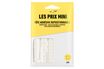 Les Prix Mini - Pack de 80 pastilles adhésives repositionnables - blanc