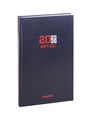 Agenda College 16 mois - 1 jour par page - 13 x 21 cm - noir - Brepols