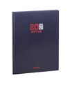 Agenda College 16 mois - 1 semaine sur 2 pages - 21,5 x 27 cm - noir - Brepols