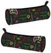 Trousse ronde KIP Gamer next level - 1 compartiment - noir - Kid'Abord