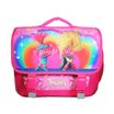 Cartable Les Trolls - 38 cm - 2 compartiments - rose - Bagtrotter