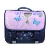 Cartable Lili Lou - 38 cm - 2 compartiments - violet - Bagtrotter