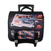 Cartable à roulettes Fast and Furious - 2 compartiments - noir - Bagtrotter