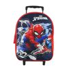 Sac maternelle à roulettes Spiderman - 1 compartiment - bleu - Bagtrotter