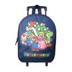 Sac maternelle à roulettes Super Mario - 1 compartiment - bleu - Bagtrotter