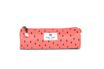 Trousse ronde Tutti Frutti - 1 compartiment - rouge - Pol Fox