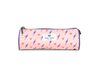 Trousse ronde Heart - 1 compartiment - rose - Pol Fox