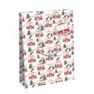 Clairefontaine Excellia - Sac cadeau - grand - 26.5 cm x 14 cm x 33 cm - altitude - blanc