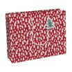 Clairefontaine Excellia - Sac cadeau - achats - 37.3 cm x 11.8 cm x 27.5 cm - altitude - rouge