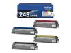 Brother TN248VAL Multipack - Paquete de 4 - negro, amarillo, cián, magenta - original - caja - cartucho de tóner - para Brother DCP-L3520, DCP-L3560, HL-L3220, HL-L3240, HL-L8240, MFC-L3760, MFC-L8390