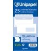 PAQUETE 25 SOBRE BCO 110X220 90G V/D ( 20221270 )
