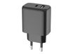 BigBen Connected - Chargeur secteur - USB A+C (15+25W) - noir