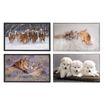Sous-main Animaux 4 visuels - 59,5 x 36,2 cm - Assortis - Viquel