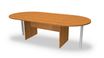 Table de réunion Trend - ovale - L220 cm - imitation aulne
