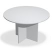 Table de réunion Trend - ronde - diam 120 - gris