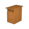 Caisson hauteur bureau Trend - L43xP80xH72 cm - 2 tiroirs dont 1 DS + 1 niche - noyer clair