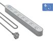 BigBen - Multiprise parafoudre 6 prises - 800j - Universel
