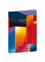Quo Vadis Iconic - Cahier de notes - A5 (150 x 210 mm) - 64 feuilles / 128 pages - papier blanc - doublé - urban - couvercle multicolore