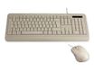MCL Samar - Ensemble clavier et souris filaire - Azerty Français - Terrazzo Beige