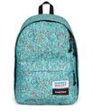 EASTPAK Out Of Office - Sac à dos Wally pattern blue avec compartiment pour ordinateur portable