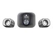 NGS Comet 2.1 - Sistema de altavoces - para PC - canal 2.1 - 11 vatios (Total) - negro, plata
