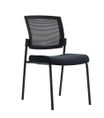 Chaise SYNERGY - accoudoirs en option - noir