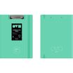 CARPETA CON PINZA SUPERIOR A4 UNEQUAL MINIMAL MINT