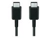 Samsung - Câble USB - USB-C (M) pour USB-C (M) - 3 A - 1 m - noir