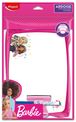 Maped Licence Barbie - Kit ardoise blanche incassable avec 1 porte accessoires + 1 brosse + 1 feutre