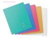 Clairefontaine Koverbook Silver - Carhier polypro 24 x 32 cm - 96 pages - grands carreaux (Seyes) - disponible dans différentes couleurs
