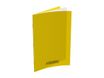 Conquérant Classique - Cahier polypro 24 x 32 cm - 96 pages - petits carreaux (5x5mm) - jaune