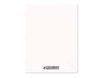 Conquérant - Cahier couverture personnalisable - 24 x 32 cm - 96 pages - grands carreaux (Seyes) - blanc cartonné