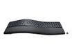 Logitech ERGO K860 Split Keyboard for Business - clavier sans fil - AZERTY - Français - graphite