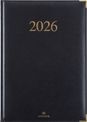 Agenda Kiev - 1 semaine sur 2 pages - 22 x 30 cm - noir - Oberthur