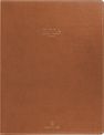 Agenda Eton - 1 semaine sur 2 pages - 22 x 28 cm - marron - Oberthur