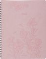 Agenda à spirale Primrose - 1 semaine sur 2 pages - 22 x 28 cm - rose - Oberthur